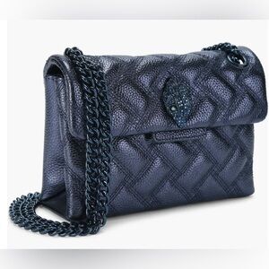 Kurt Geiger NWT Kensington Bag  – Drenched Metallic Purple